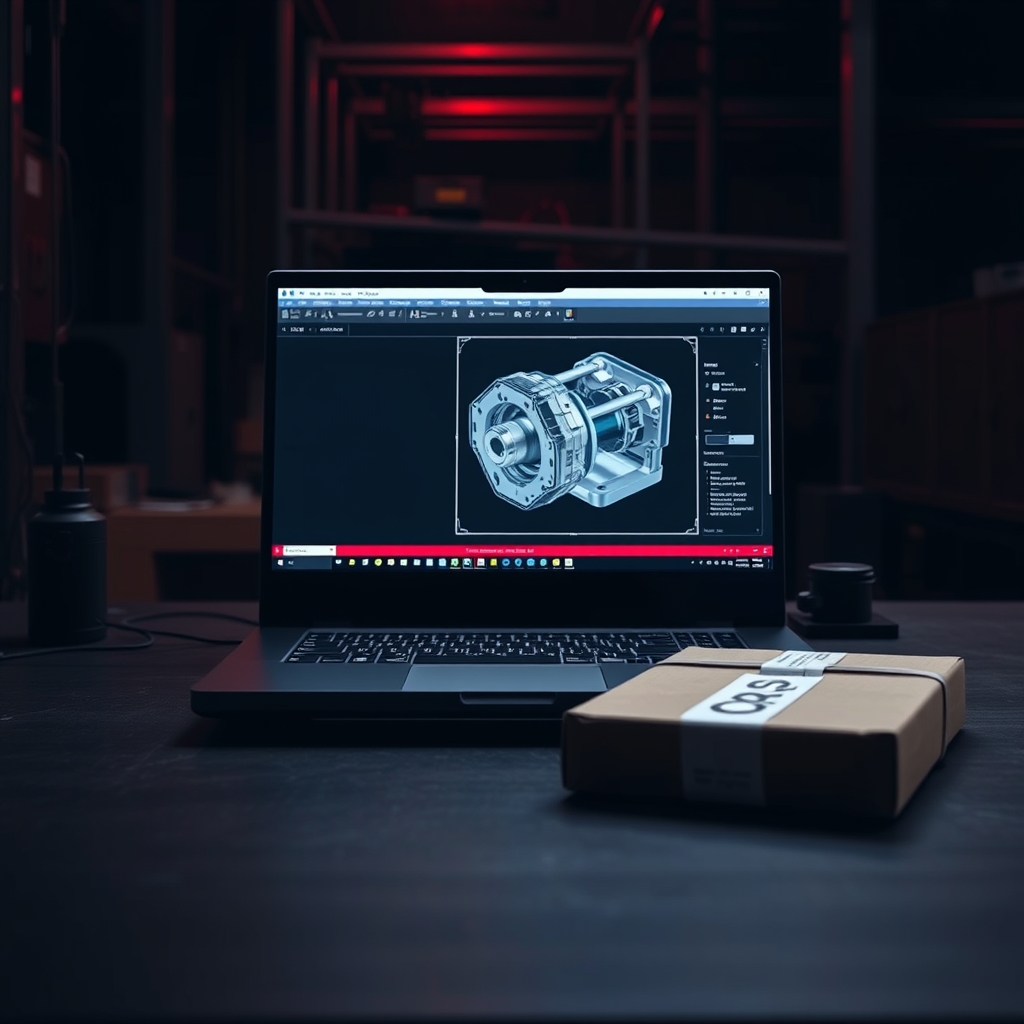 Diseño 3D en laptop y envío por courier a todo el Perú